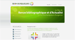 Desktop Screenshot of biomarqueur.com